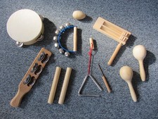 Musikinstrumente für Kinder 8-teiliges Set Holz Kindergarten