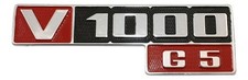Moto Guzzi Seitendeckelemblem