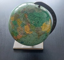 Alter Erdglobus, Flemming Verlag Hamburg um 1948