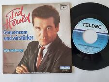 Ted Herold - Gemeinsam sind wir stärker 7'' Vinyl Germany