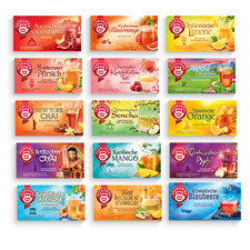 Teekanne - Tee - Ländertee - 18 vers. Sorten