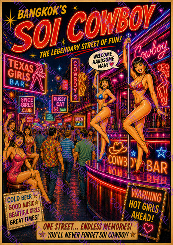 Bangkok soi cowboy thailand - bangkok,