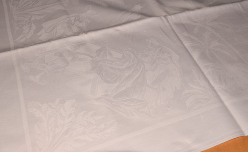 Altes damast tischdecke - altes,