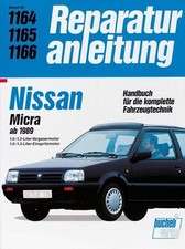 Nissan Micra (89>) Reparaturanleitung Bucheli 1164
