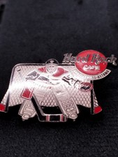 Hard Rock Cafe Ottawa Pin | Vintage Eishockey-Torwart-Emaille-Anstecker