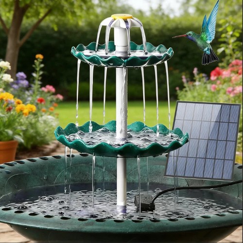 Abnehmbarer solarbrunnen 5w - abnehmbarer, 3,5w