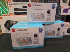 Motorola Nursery Ease 35 Babyphone mit Kamera 5,0 Zoll Video 
