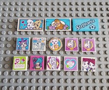 Lego Friends Ersatzteile Bedruckt Beklebt Fliese Kachel 87079 3068 14769 P39