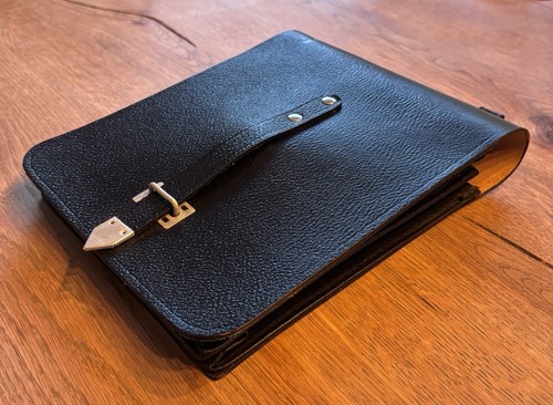 Nva meldetasche ddr leder - /,