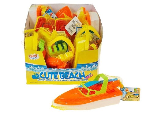 Sandspielzeug set tlg boot - sandspielzeug-set, 5-tlg.