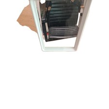 Stehspiegel Weisser Rahmen 11 X 16 cm