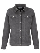 STRETCH-CORD-JACKE dark grey ~ grau CORDJACKE GR.46 48 50 52 54 NEU
