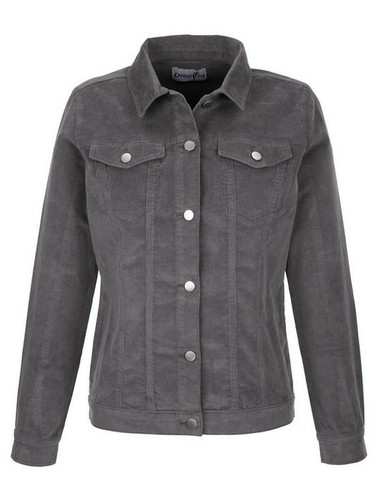 Stretch cord jacke - stretch-cord-jacke, grey