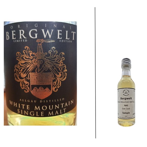 Whisky sample bergwelt - whisky,
