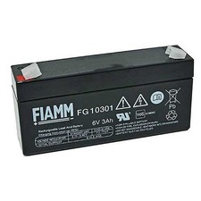 FIAMM FG10301 6 V 3,0 Ah AGM Batterie Reha Medezin Sicherheit