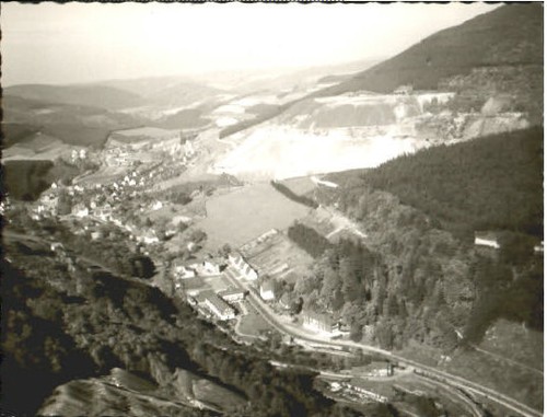 Ramsbeck fliegeraufnahme - ramsbeck,