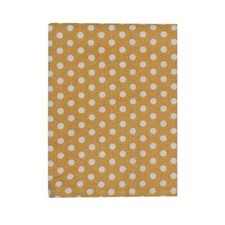 Geschirrtuch gelb mit weißen