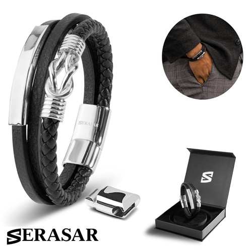 Serasar herren lederarmband - serasar,,