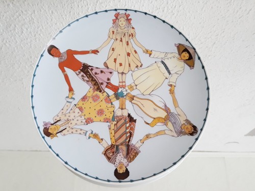 Faience sammelteller unicef - sammelteller,