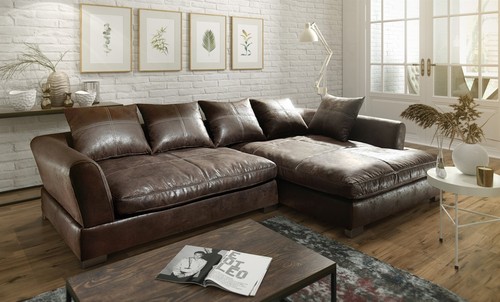 Couchgarnitur tizian form - couchgarnitur, l-form