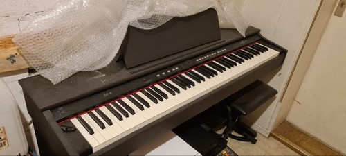 Klavier gebraucht schwarz - ,
