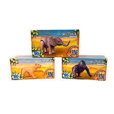 Mc Donalds Playmobil Wiltopia - 3er Set Tiere - Löwe - Elefant - Gorilla - Neu