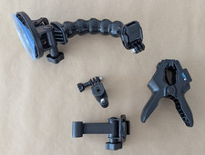 GoPro Saugnapf + Schwanenhals Klammer und Zubehör neuwertig