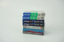 7x MC Musikkassetten Maxell