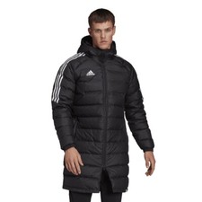 adidas Condivo 22 lange Daunenjacke Stadionjacke Herren schwarz [H21256]
