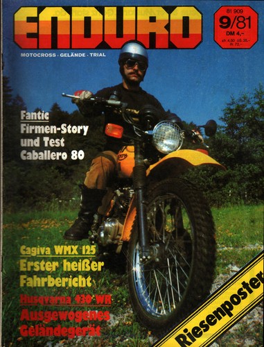 Zeitschrift enduro moto cross - enduro,
