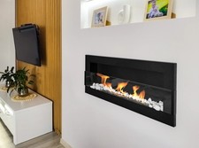 Biokamin 900×400 mit Glas