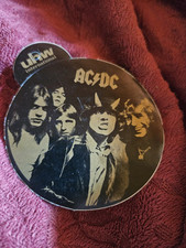 ACDC AUFKLEBER STICKER 8CM Rarität Original aus 80er Vintage Sammlungsauflösung
