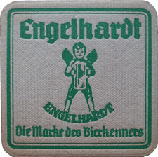 ALTER BIERDECKEL Engelhardt