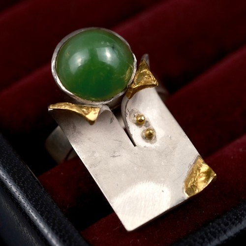 Handarbeits ring jade nephrit - handarbeits,