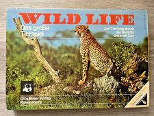 WILD LIFE - das große Tierspiel (Ravensburger 1970) 100% vollständig, TOPZUSTAND