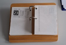 Zettler Holz Tischkalender