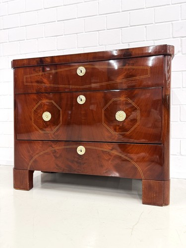 Kommode biedermeier mahagoni - biedermeier,