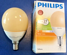 PHILIPS ENERGY Softone FLAME ,Terracotta Sparlampe in Tropfenform E14 7W = 27W