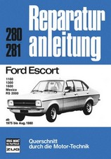 Ford Escort 1975-1980 Reparaturanleitung Reparatur-Handbuch Reparaturbuch POD
