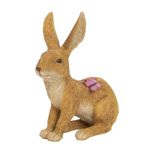 Hase figur mit schmetterling - hase,