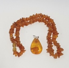 B5 40cm Bernsteinkette 925