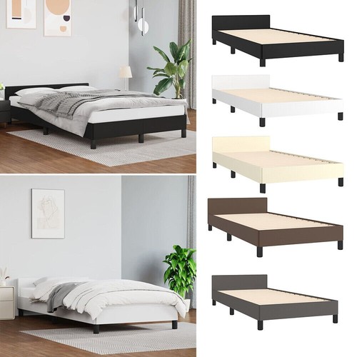 Bettgestell kunstleder - bettgestell,