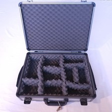 Fotokoffer für Kamera, Objektive & Zubehör - Kamerakoffer mit Schloss - Alu