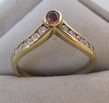 eleganter Damen Ring 333er