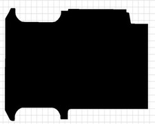 Teppich Laderaummatte passend für Mercedes Vito W639 Transporter Kompakt kurz