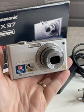 Panasonic Lumix DMC-FX37 Digitalkamera, Silber OVP  *getestet*