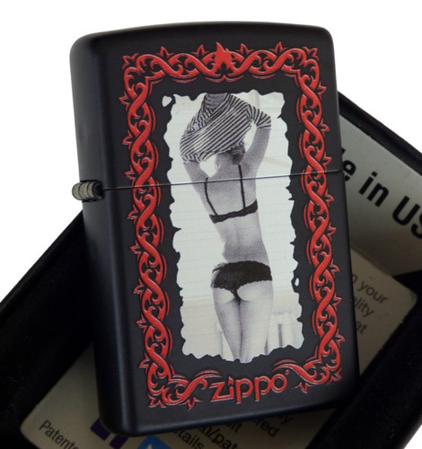 Zippo lighter girl woman - zippo,
