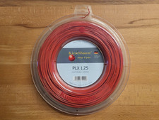 Tennissaite Kirschbaum PLX – 200m Rolle hellrot in 1,25 mm