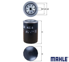 Mahle KC 8 Kraftstofffilter für IVECO MAN SCANIA VOLVO SOLARIS MERCEDES-BENZ Neu