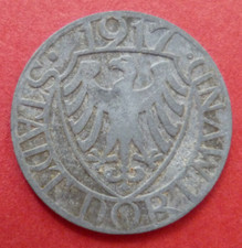 Notgeld Kriegsgeld 5 Pfg 1917